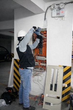 Inspección técnica de componentes eléctricos en tablero - Mantenimiento Industrial